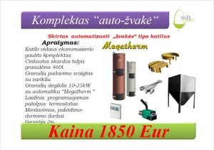 AKCIJA zvakes perdarymas i granulini katila
