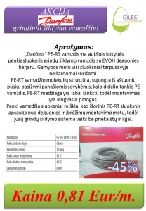 Akcija -vamzdis grindiniam sidlymui 2016-06